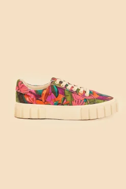  BANANA LEAVES FLATFORM SNEAKER