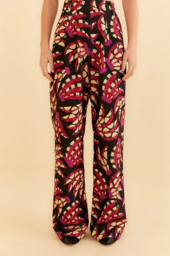  BLACK BANANA DOTS LOW WAISTED PANTS