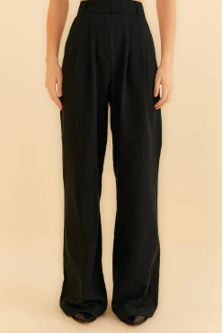  BLACK LOW WAISTED PANTS