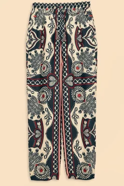 BLACK PASSION SCARF PANTS