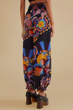  BLACK 70S VIBE PANTS