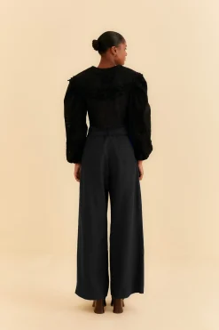  BLACK TAILORED PANTS
