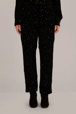  BLACK VELVET PANTS