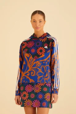  BLUE ADIDAS FARM HOODIE