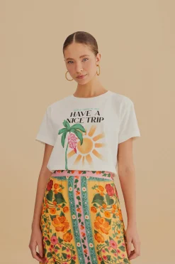 HAVE A NICE TRIP ORGANIC COTTON FIT T-SHIRT