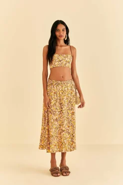  LIGHT PINK STAR FRUIT CROP TOP