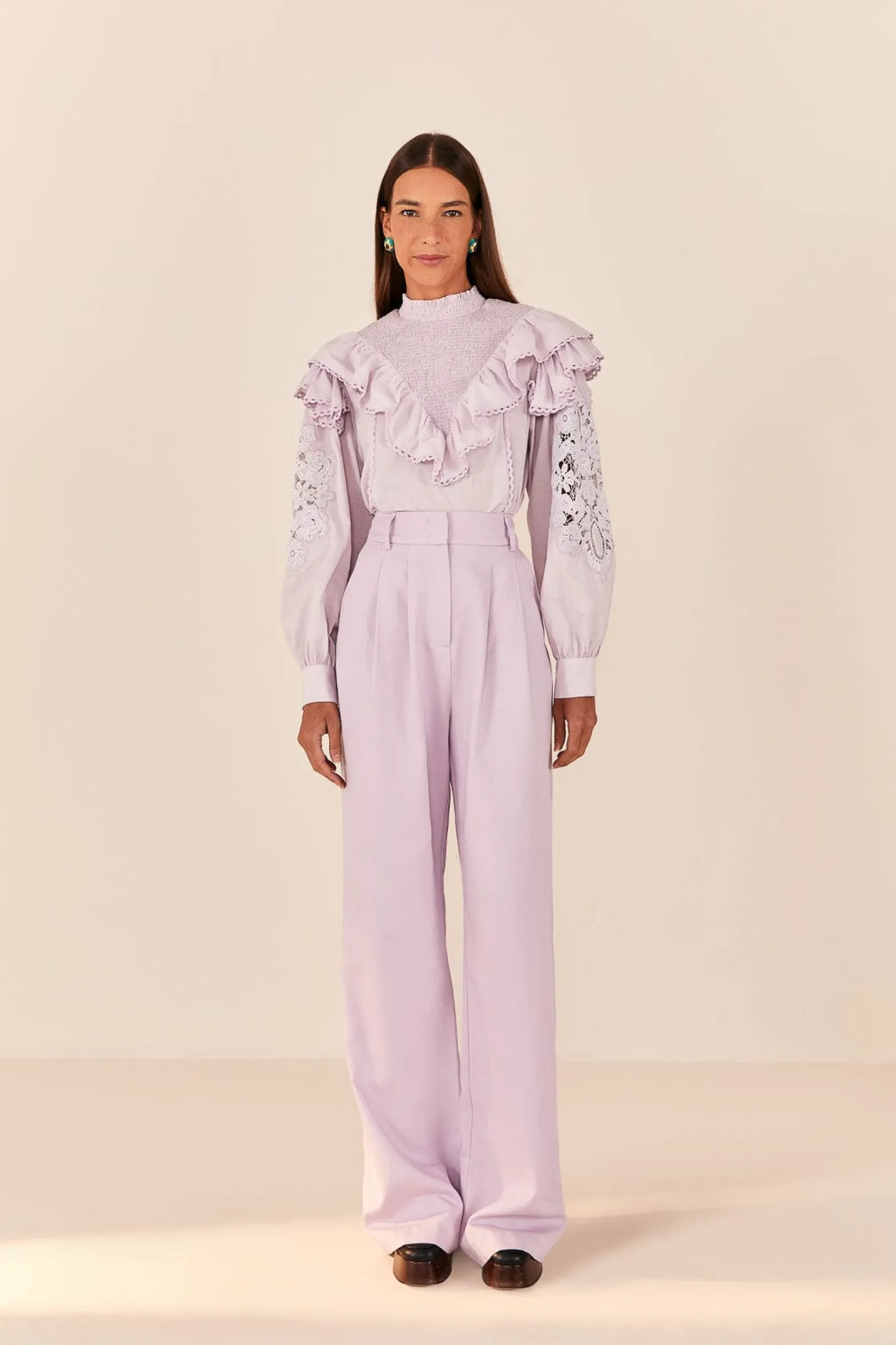 LILAC LOW WAISTED PANTS