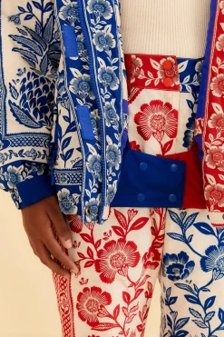 MIXED PINEAPPLE GARDEN SKI JACKET