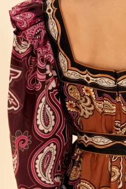 MULTICOLOR SWEET MERMAIDS MIDI DRESS