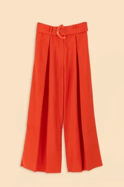  ORANGE TAILORED PANTS