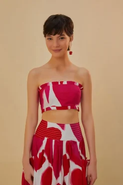 PAINTED HEARTS SLEEVELESS TOP