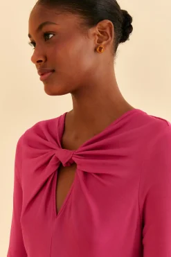 PINK LONG SLEEVE BODYSUIT