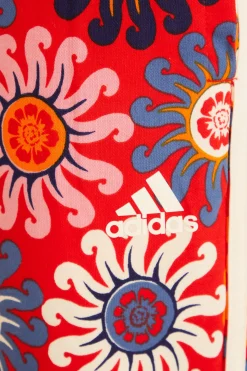 RED ADIDAS FARM PANTS