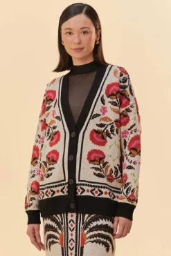 SAND PALMS PARADISE KNIT CARDIGAN