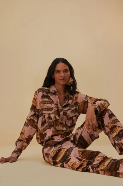 SHUHU BEIGE CARGO PANTS