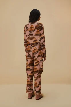 SHUHU BEIGE CARGO PANTS