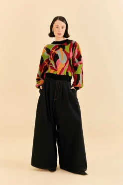  THE MULTICOLOR DANCE KNIT SWEATER