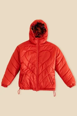  VINTAGE WAVE REVERSIBLE PUFFER JACKET