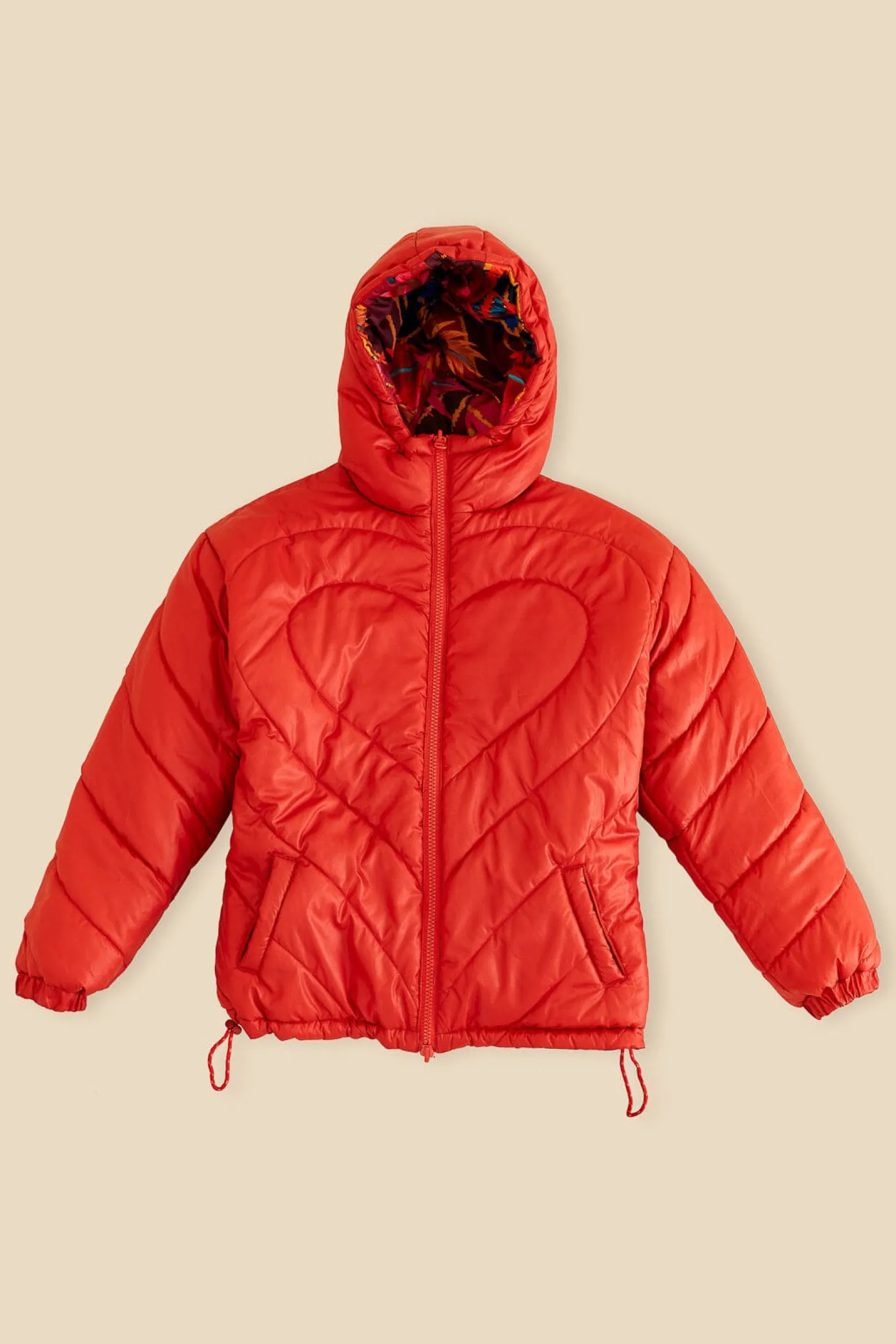  VINTAGE WAVE REVERSIBLE PUFFER JACKET