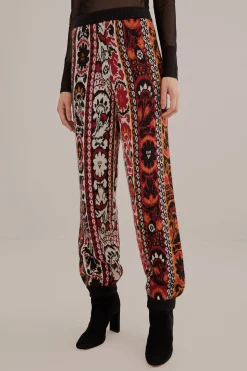  WINTER STRIPES KNIT JOGGING PANTS